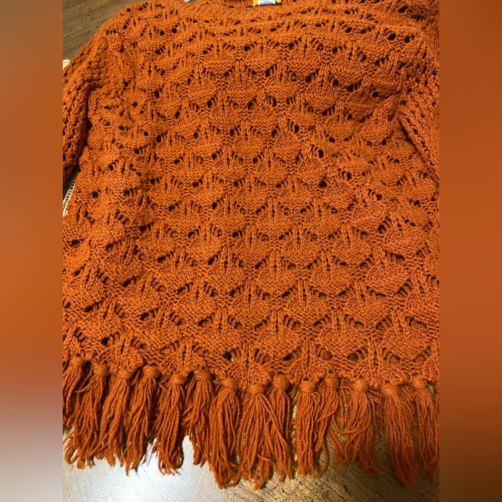 Ruby Rd. Women’s Sweater Size Medium Fringed Hem - image 1
